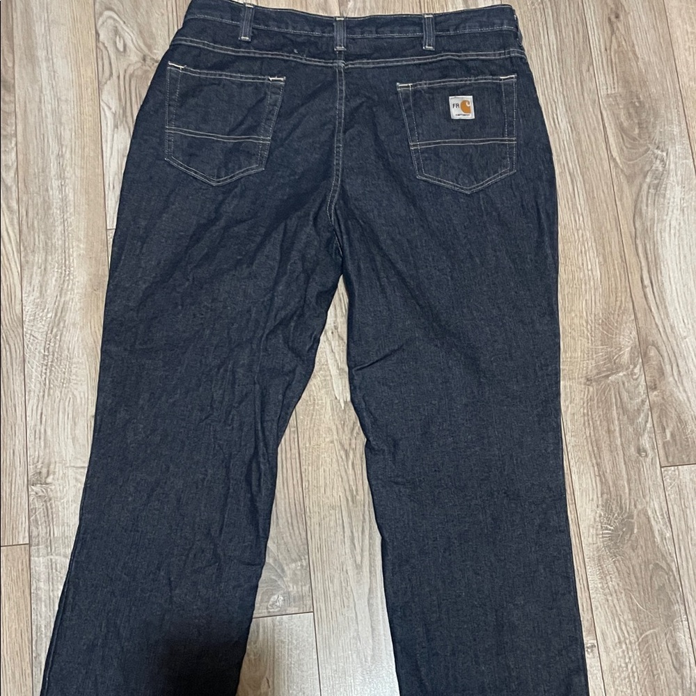 Carhartt Navy Baggy Denim Pants